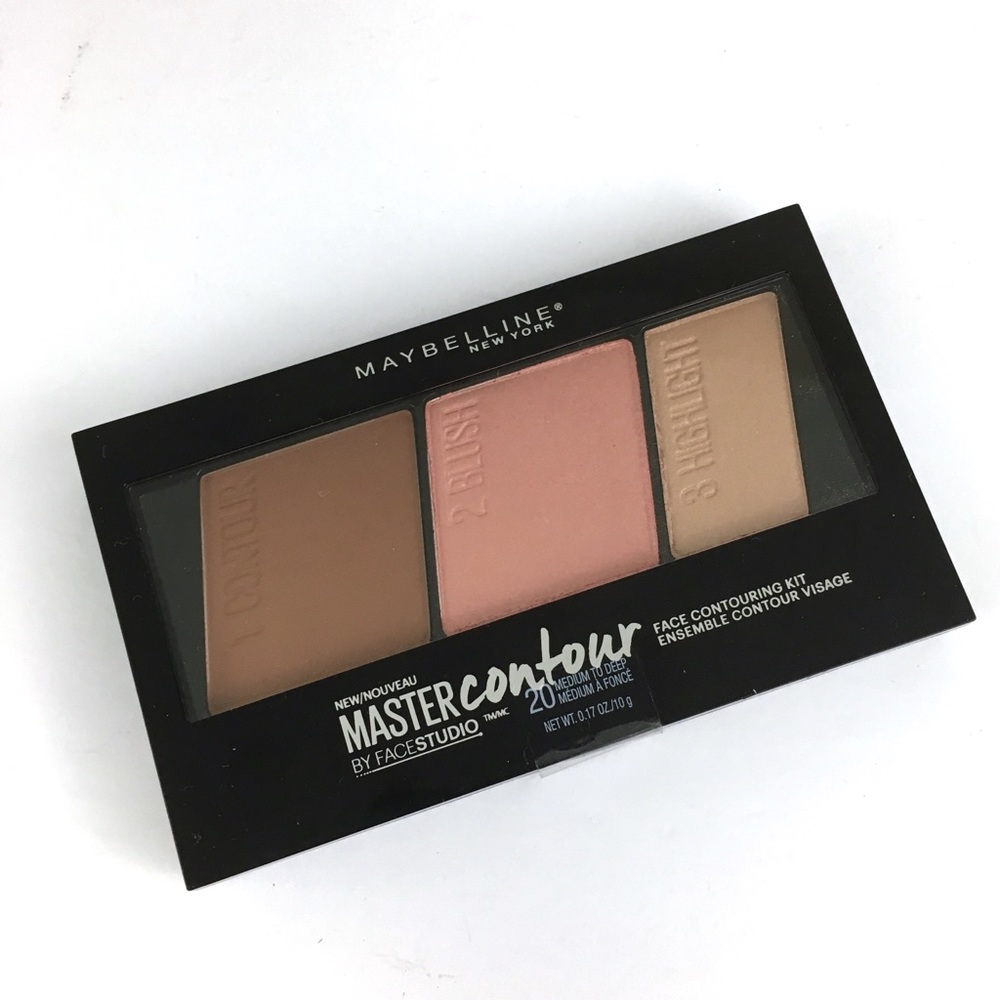 New Sealed Maybelline Face Studio Master Contouring Face Kit Medium to Deep